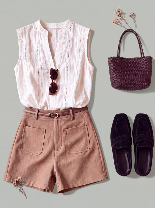 The Pearl White Top
