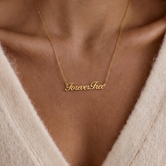 Custom Word Necklace