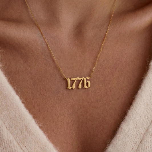 Custom Year Necklace