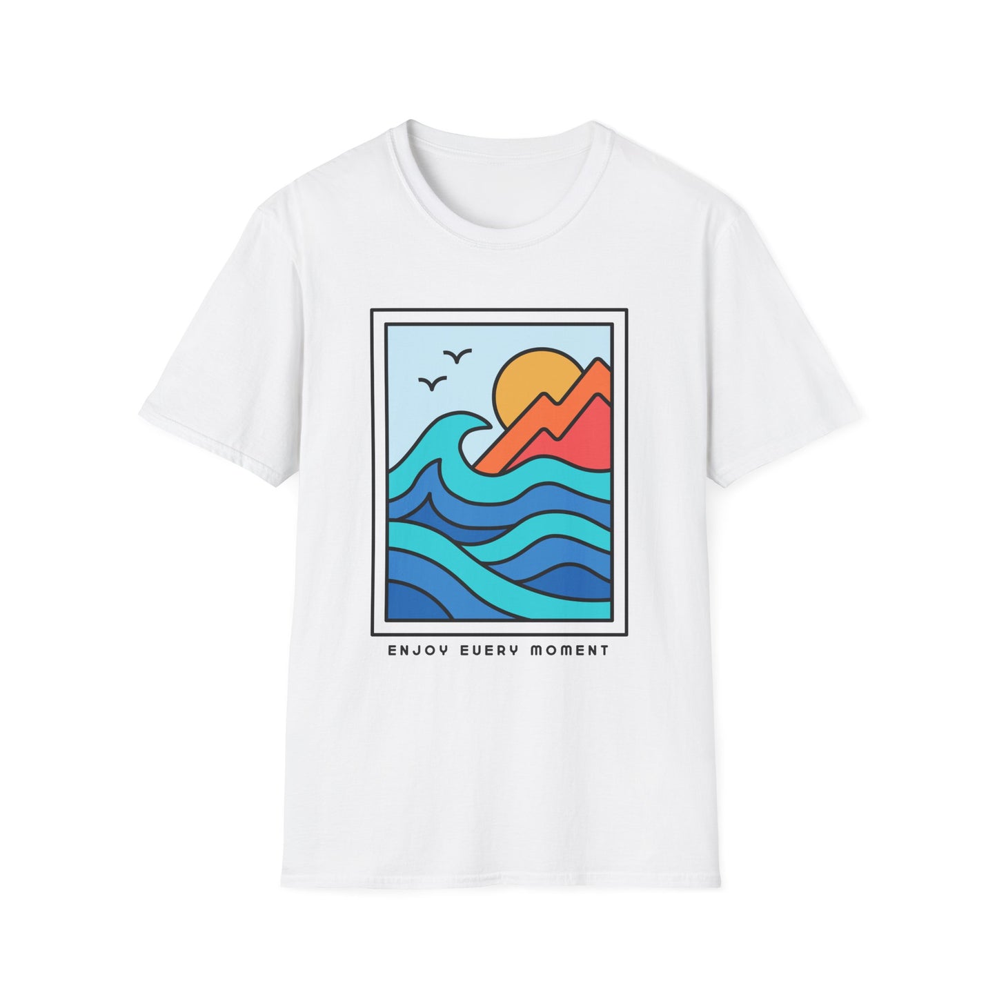 Summer Vibes Unisex T-Shirt - Enjoy Every Moment Theme
