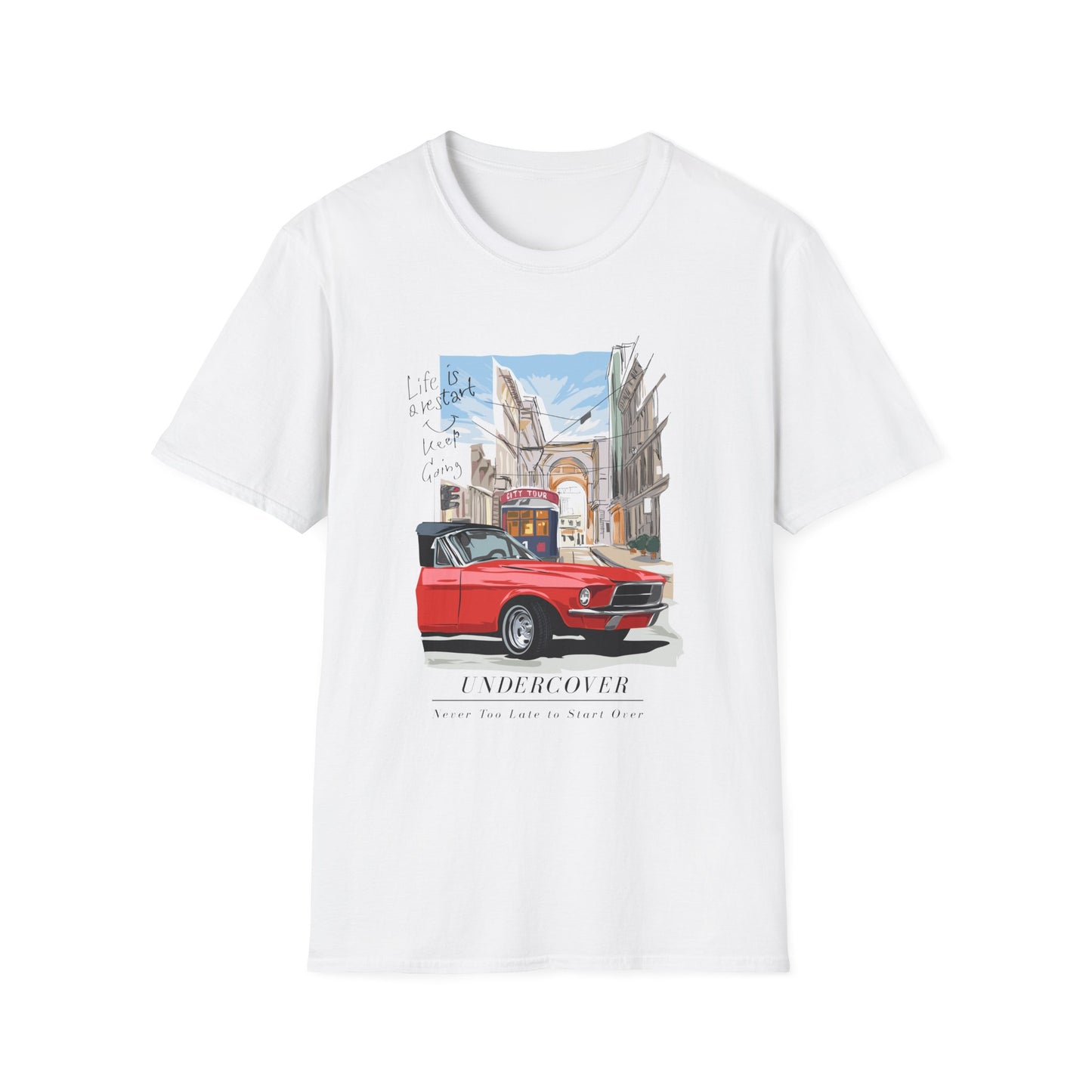 Red Car Undercover Summer T-Shirt