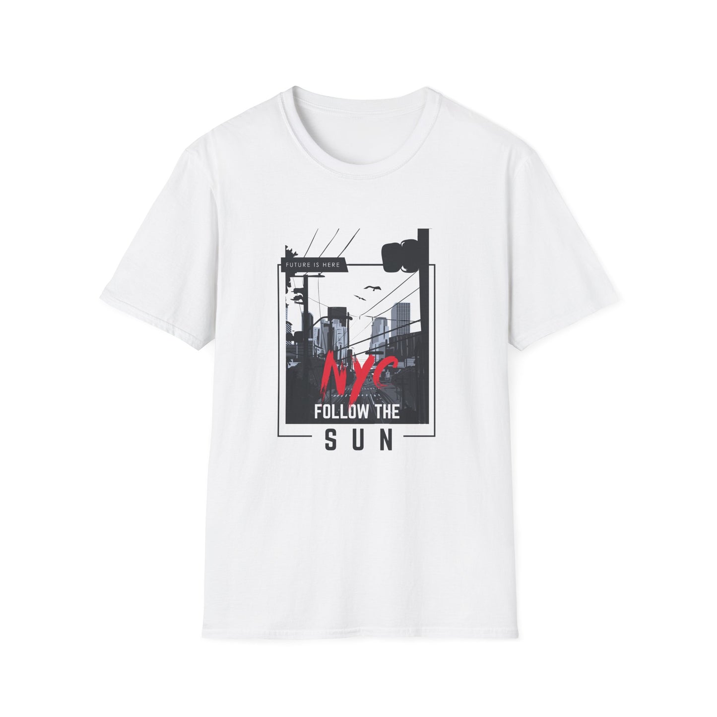NYC Follow The Sun Streetwear T-Shirt