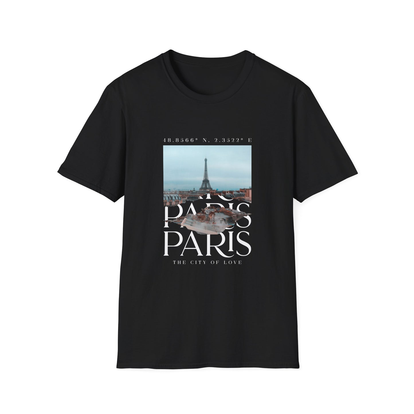 Paris The City Of Love Streetwear T-Shirt