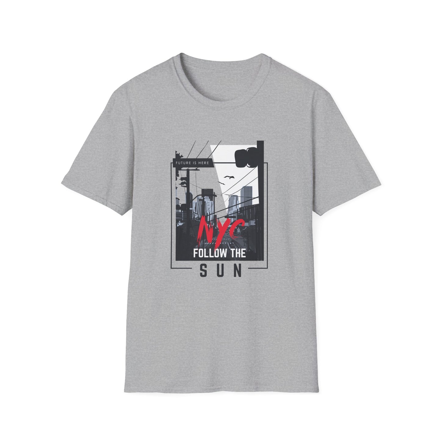 NYC Follow The Sun Streetwear T-Shirt