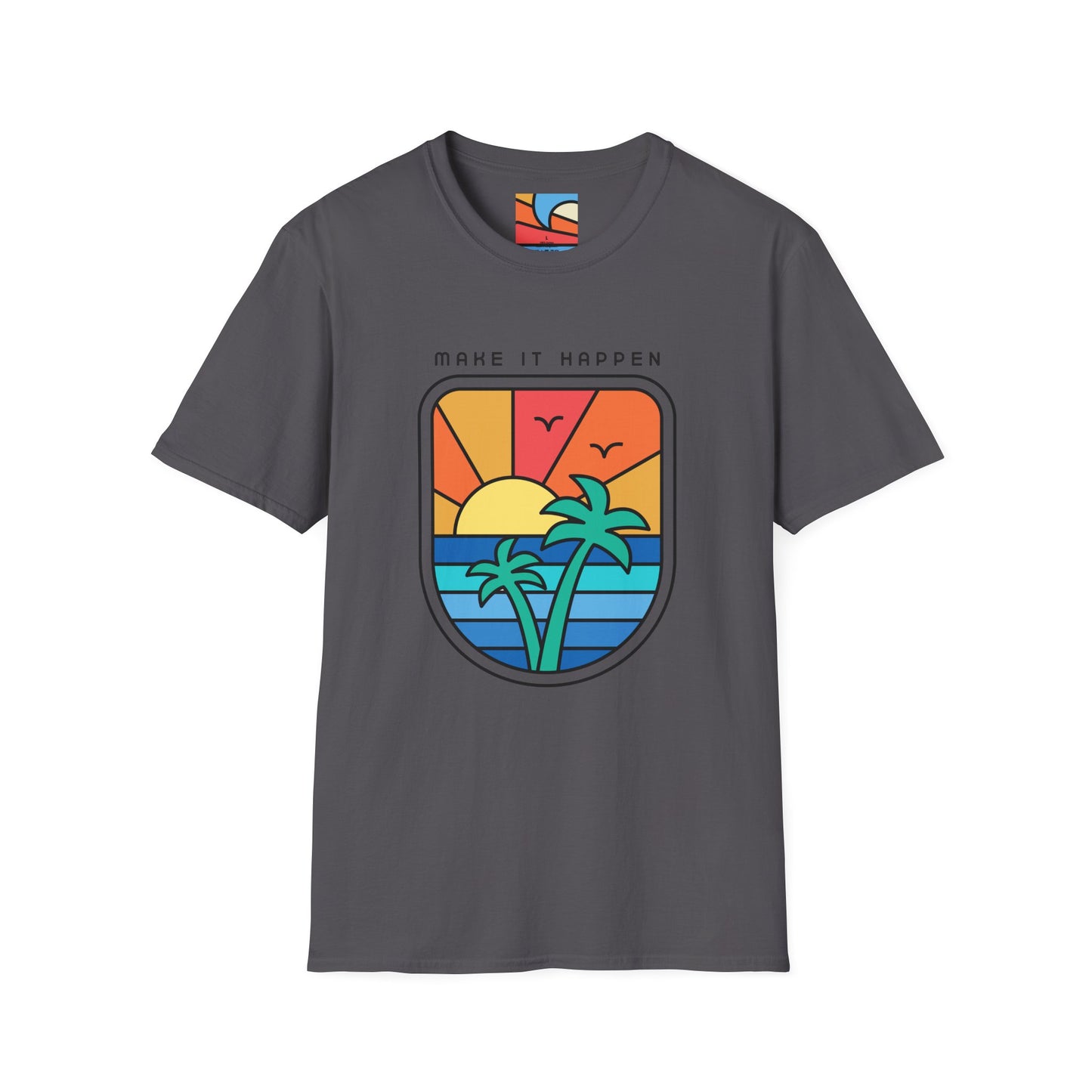Summer Vibes Unisex T-Shirt - Make It Happen Design