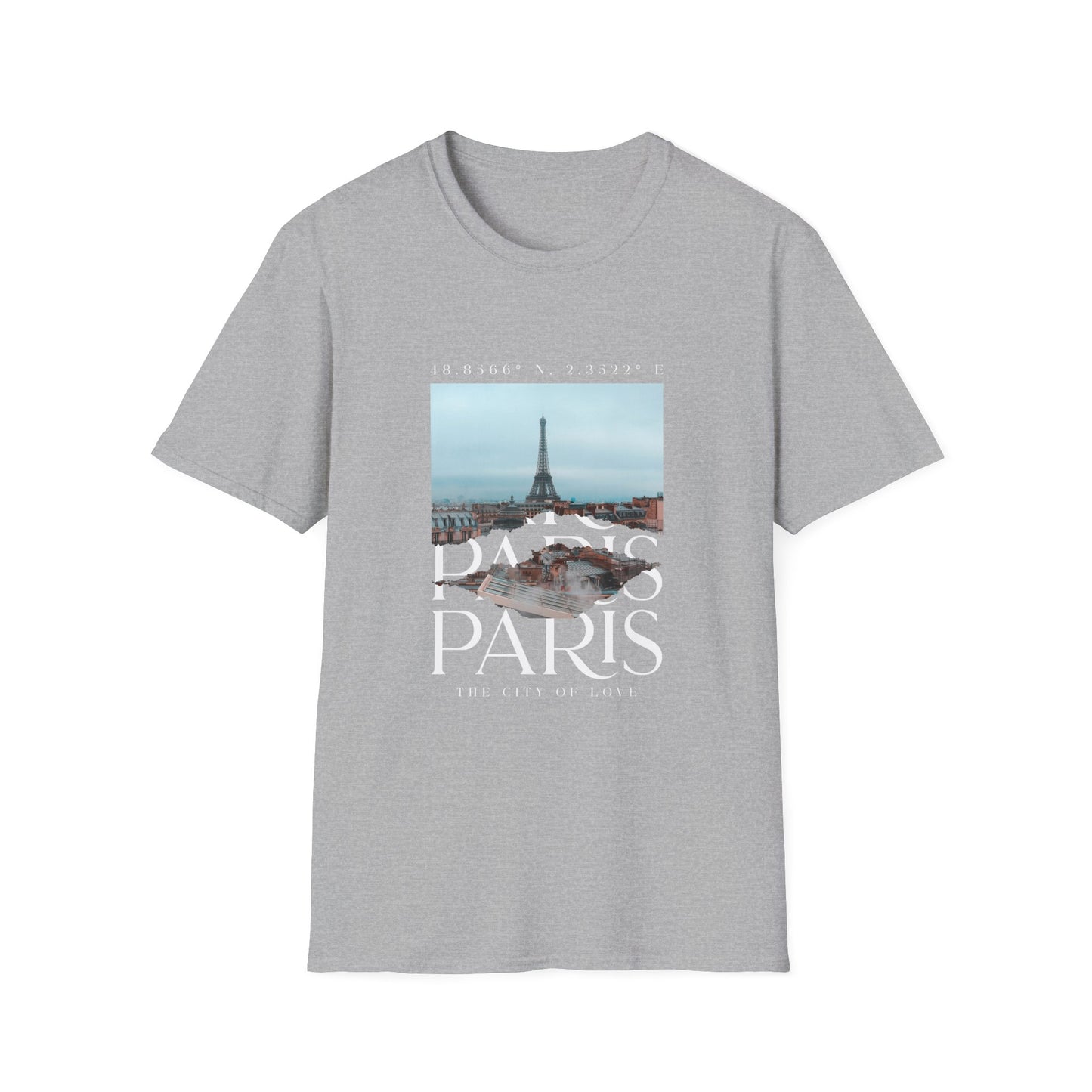 Paris The City Of Love Streetwear T-Shirt