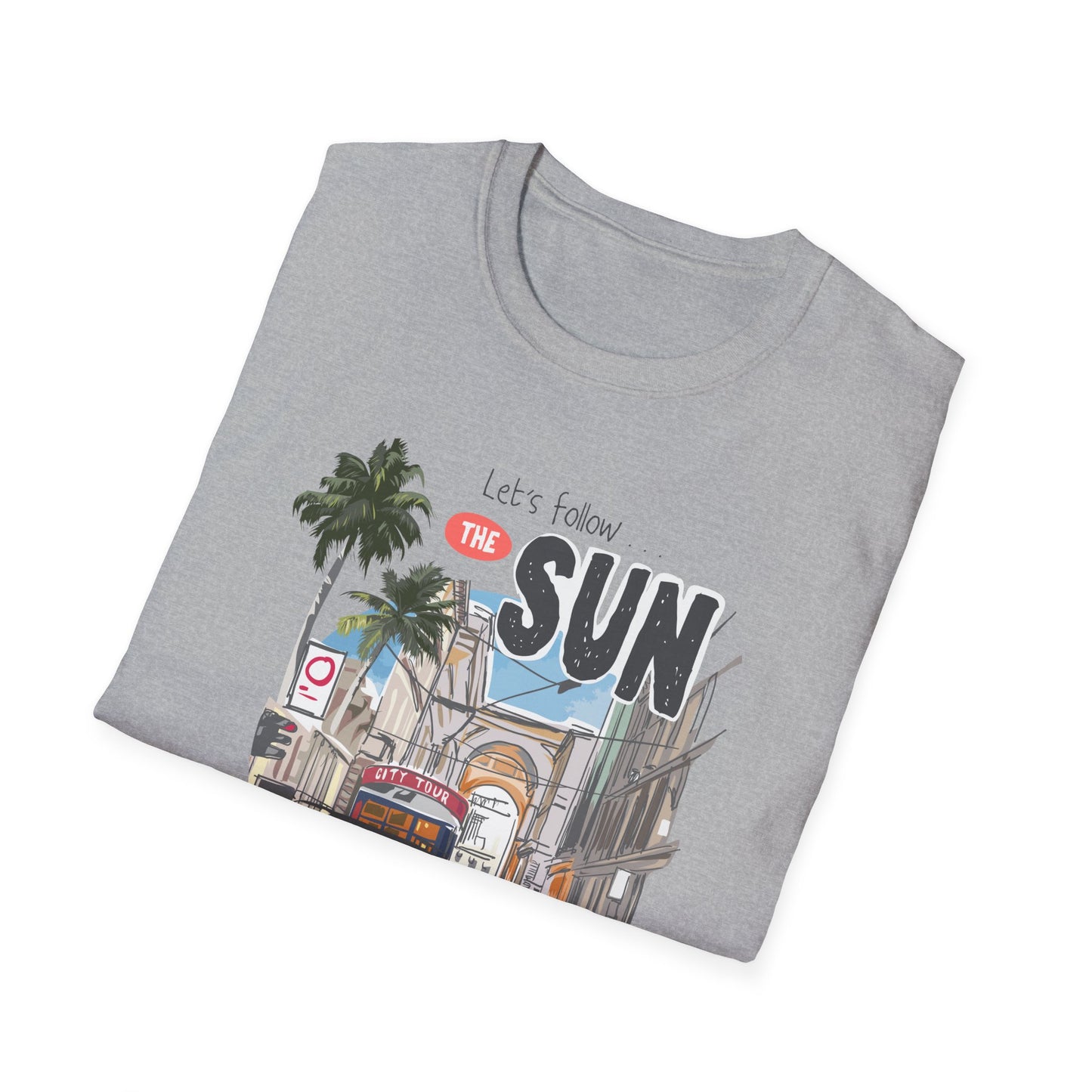 Car Themed Sun Summer T-Shirt