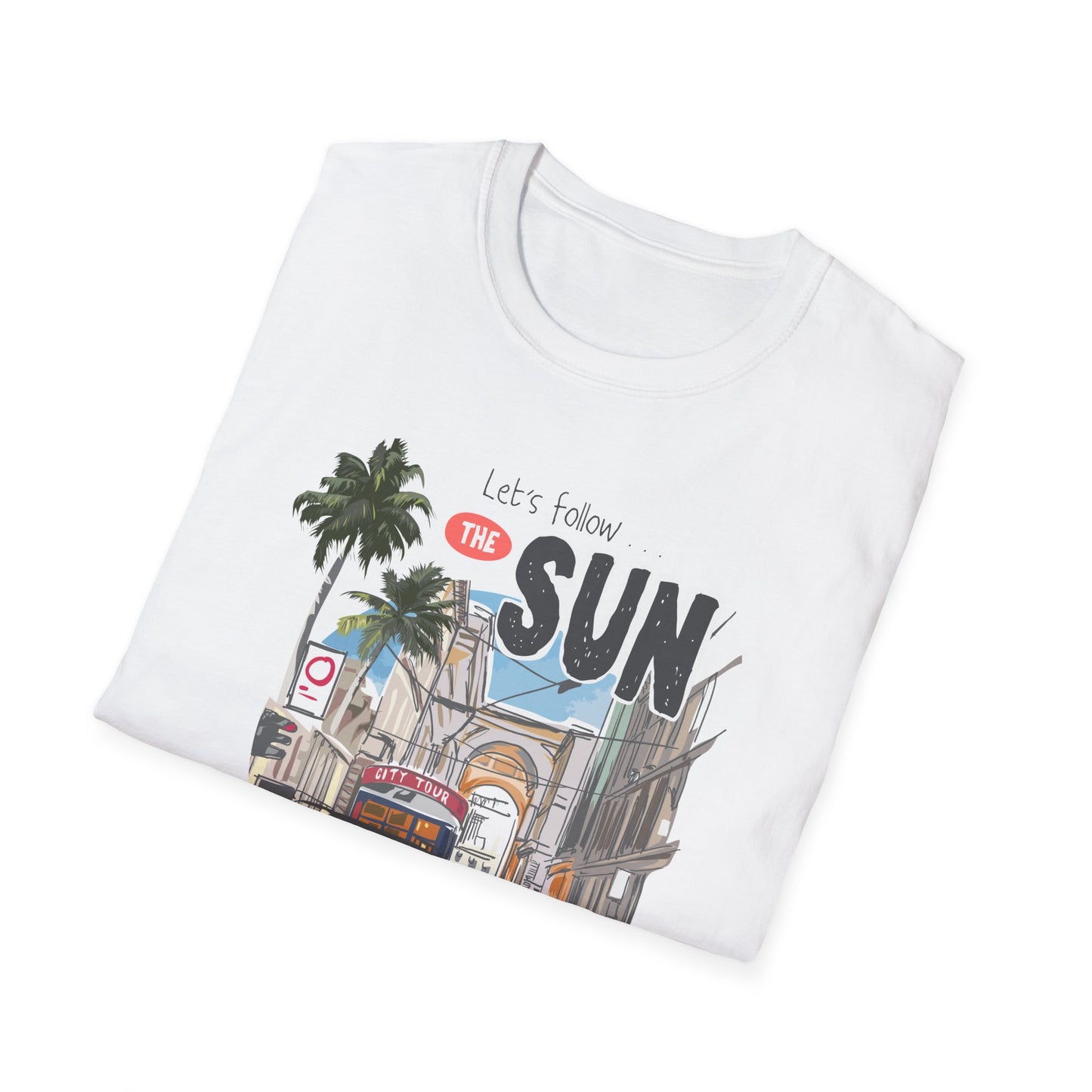 Car Themed Sun Summer T-Shirt