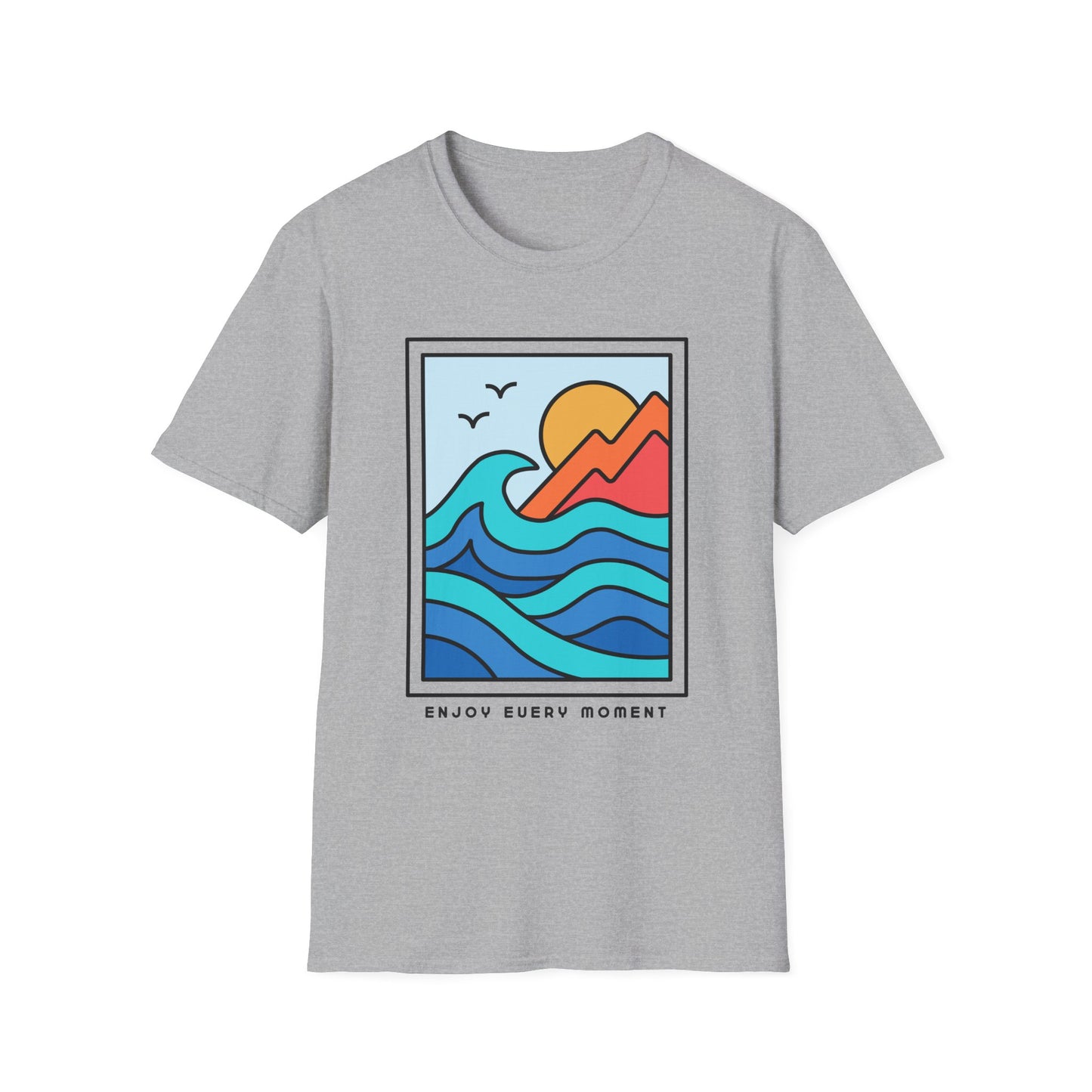 Summer Vibes Unisex T-Shirt - Enjoy Every Moment Theme
