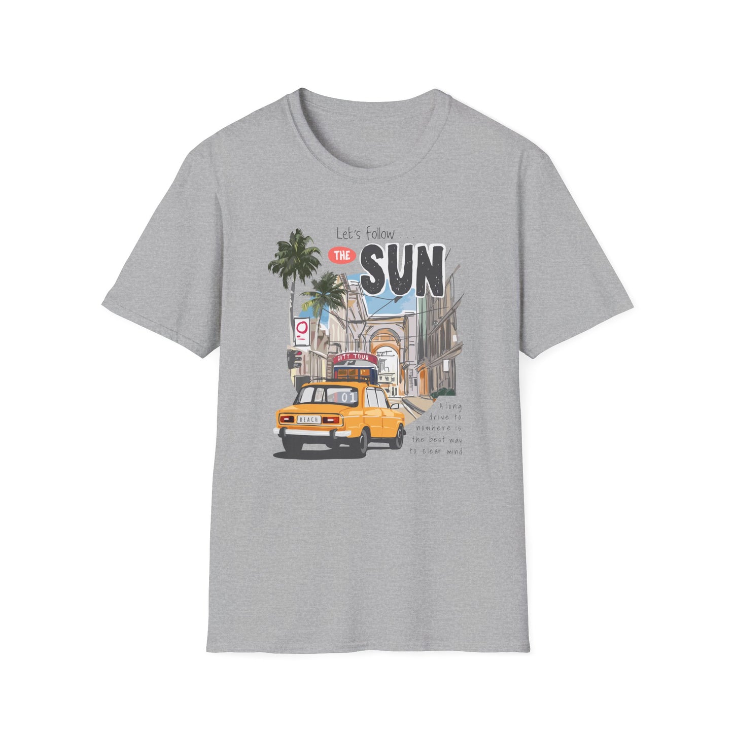 Car Themed Sun Summer T-Shirt