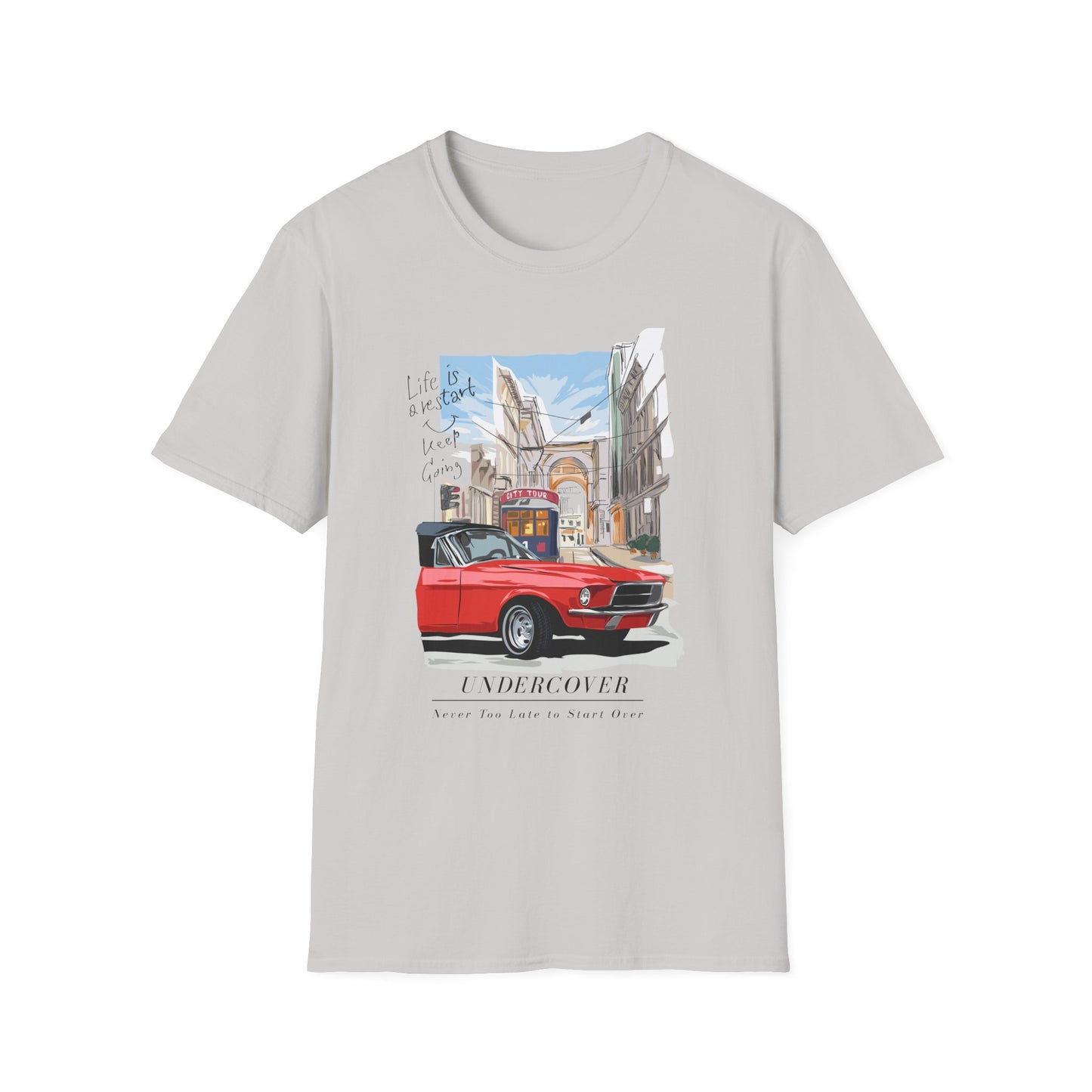 Red Car Undercover Summer T-Shirt