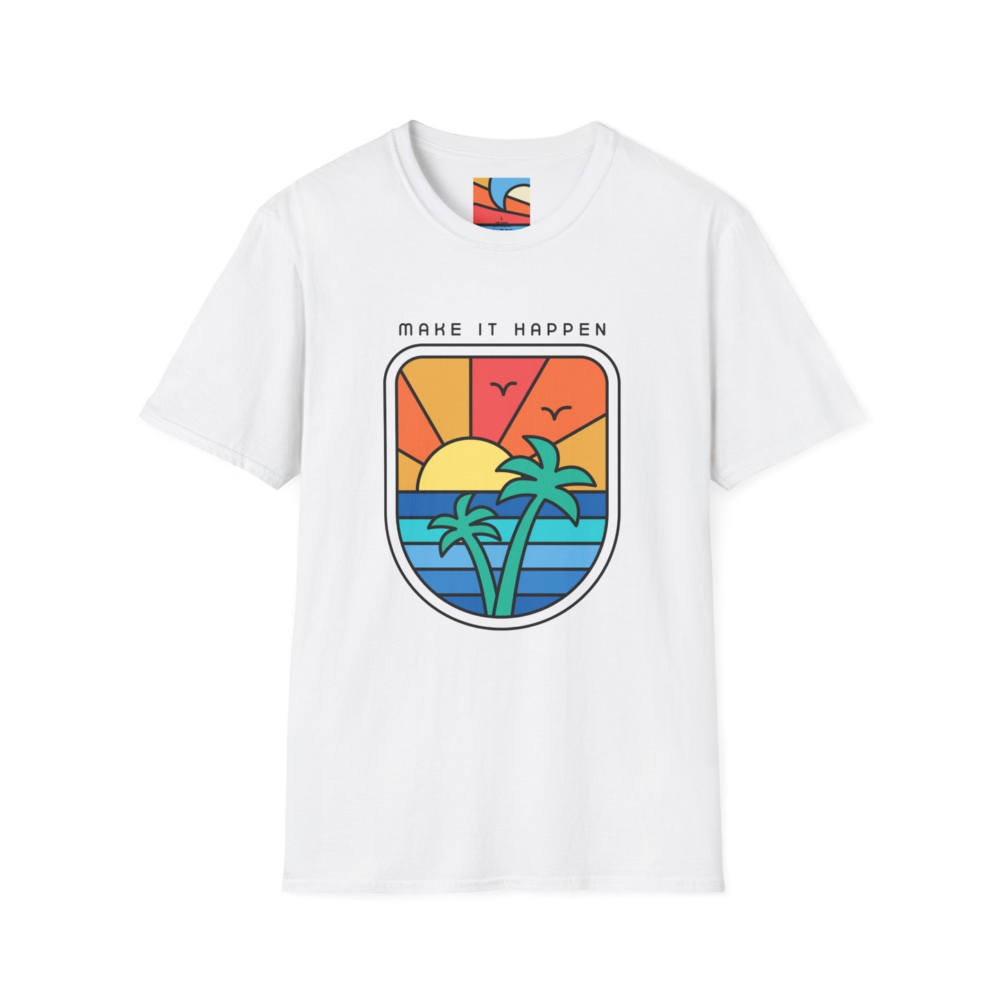Summer Vibes Unisex T-Shirt - Make It Happen Design