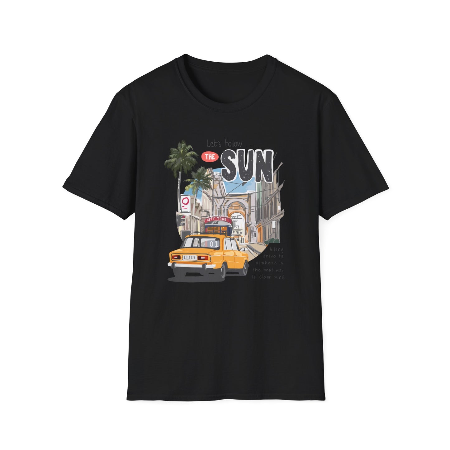 Car Themed Sun Summer T-Shirt