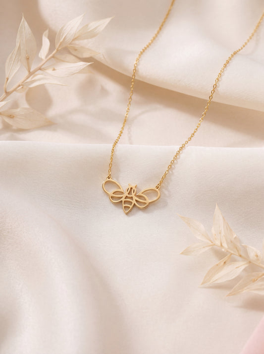 Bumble Bee Necklace