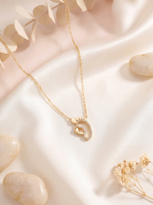 Baby Feet Necklace