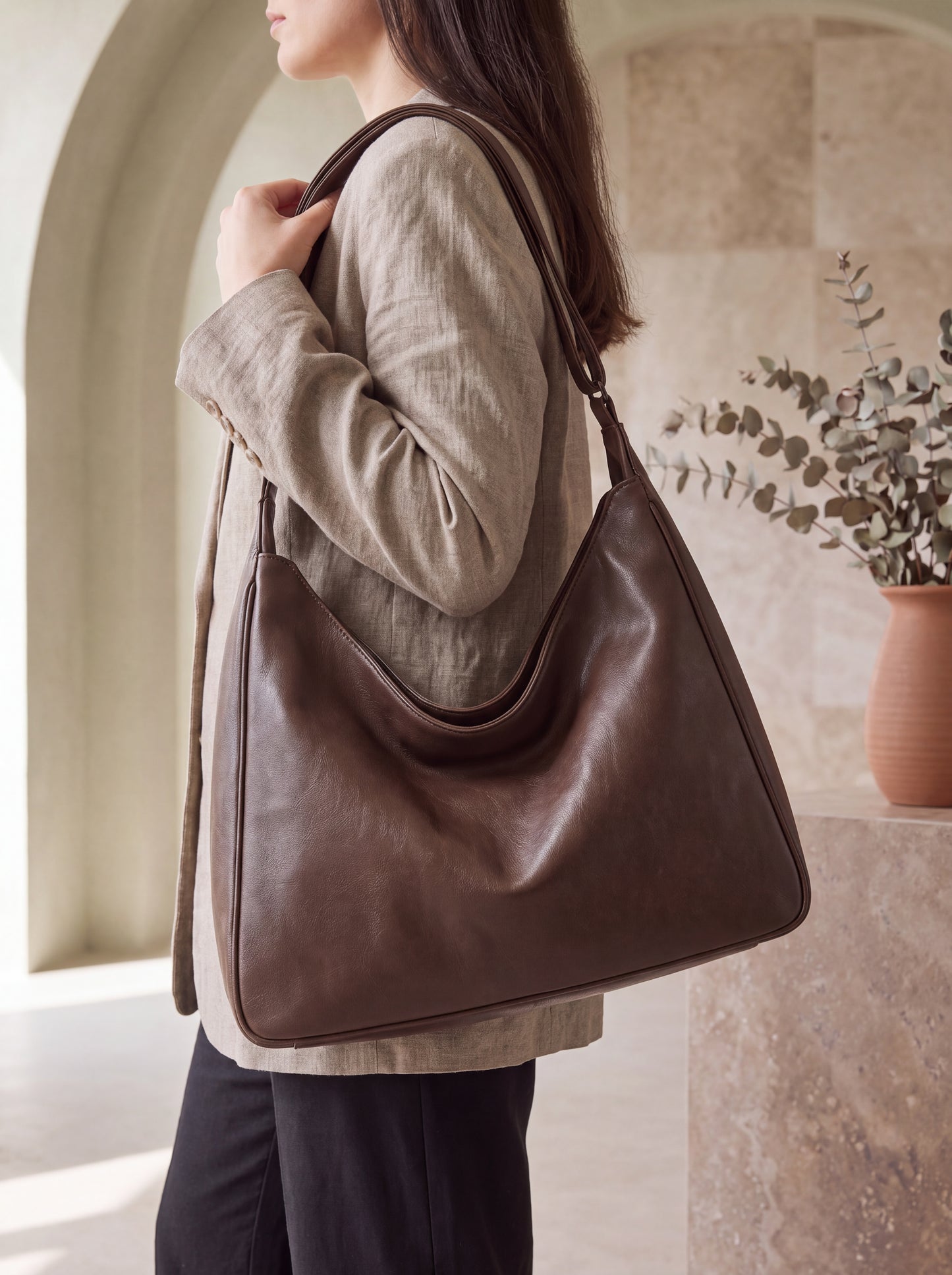 The Rosewood Hobo Bag