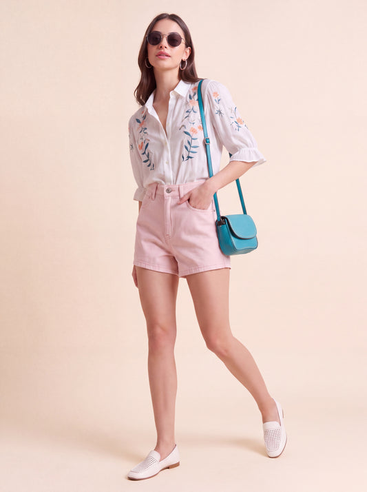 The Seville Crop Blouse