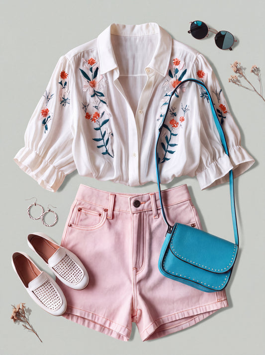 The Seville Crop Blouse