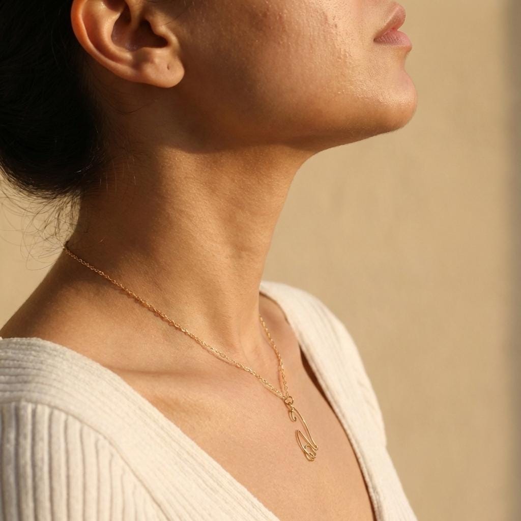 Gold Cat Necklace, Wire Cat Pendant, Cat Lover Gift, Pet Memorial, Minimalist Jewelry, Animal Charm, 14K Gold Plated