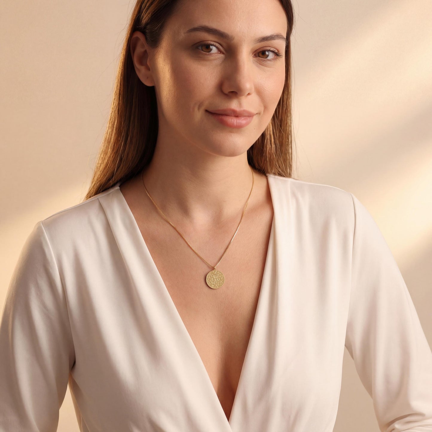 Custom Star Map Necklace, Constellation Pendant, Personalized Mom Gift, Zodiac Coin Jewelry, Celestial Birth Sign, Birthday Gift For Her
