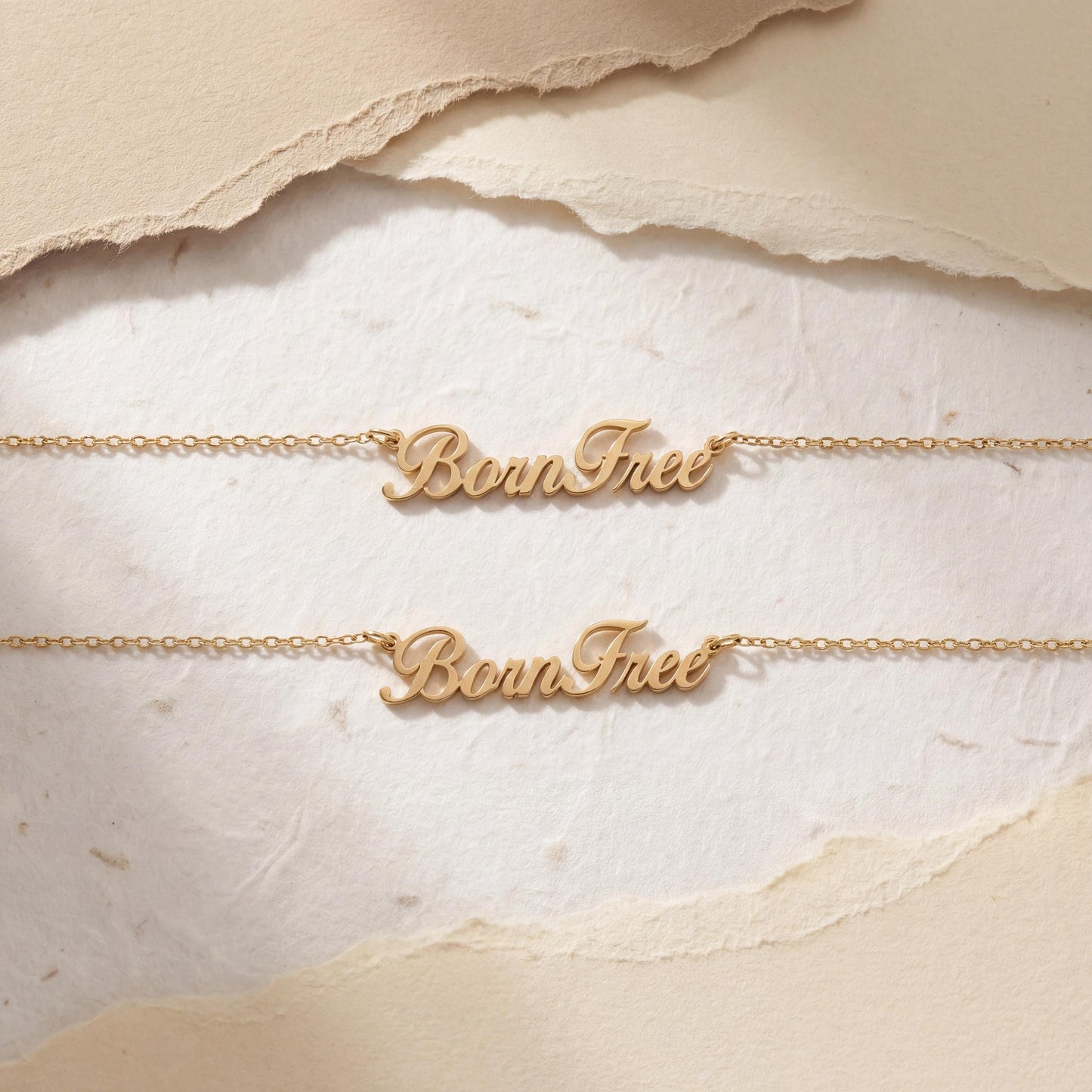 Custom Name Necklace, Personalized Word Pendant, Minimalist Script Choker, Dainty Nameplate, Custom Letter Jewelry