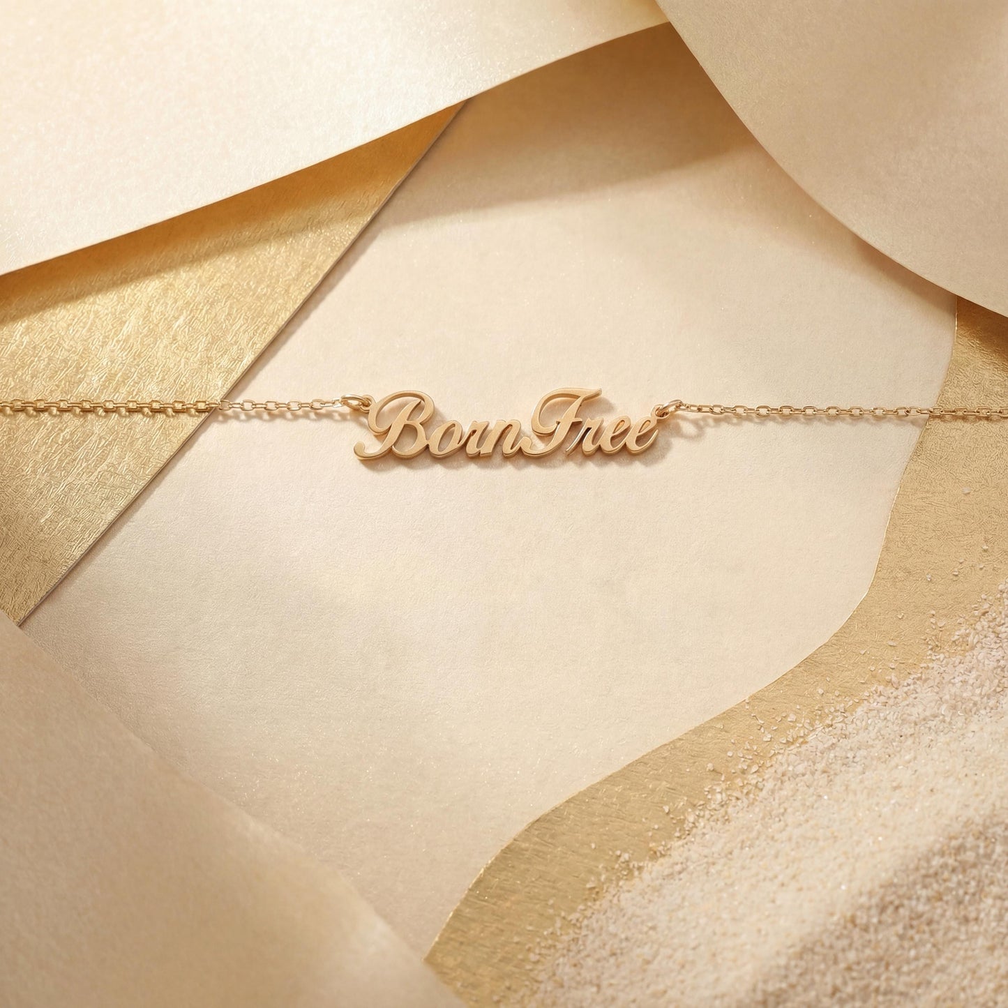Custom Name Necklace, Personalized Word Pendant, Minimalist Script Choker, Dainty Nameplate, Custom Letter Jewelry