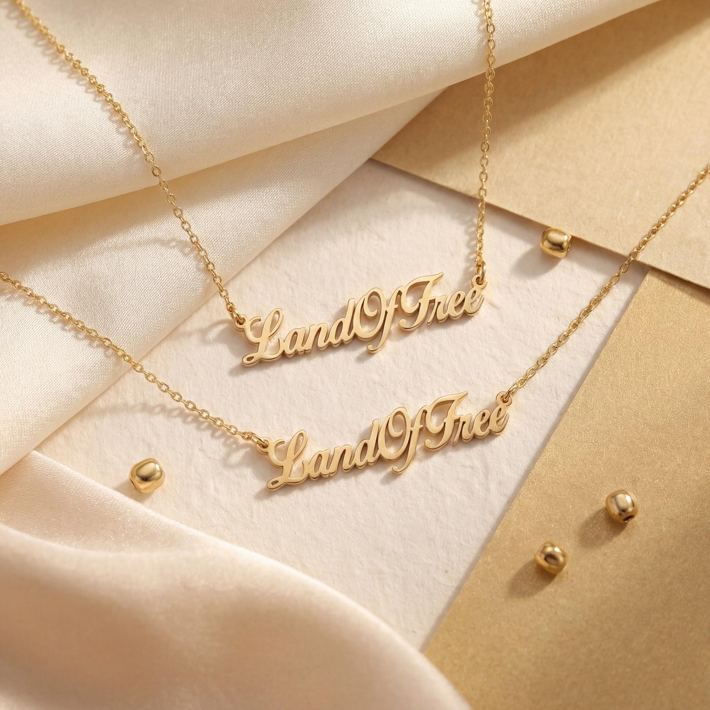 Custom Name Necklace, Patriotic Jewelry, USA 250th Anniversary, American Pride Gift, Minimalist Word Choker, Independence Day