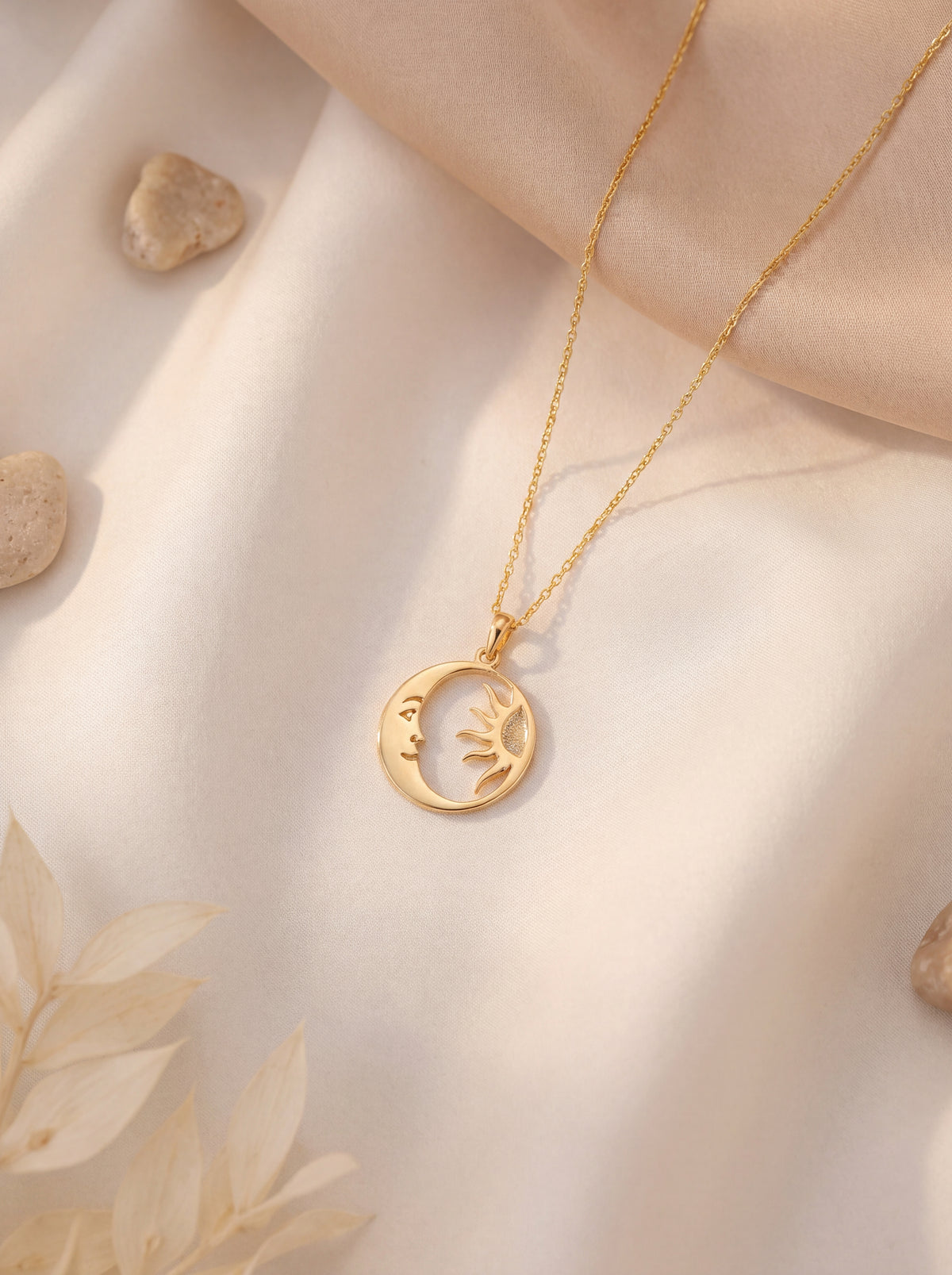 Sun and Moon Necklace